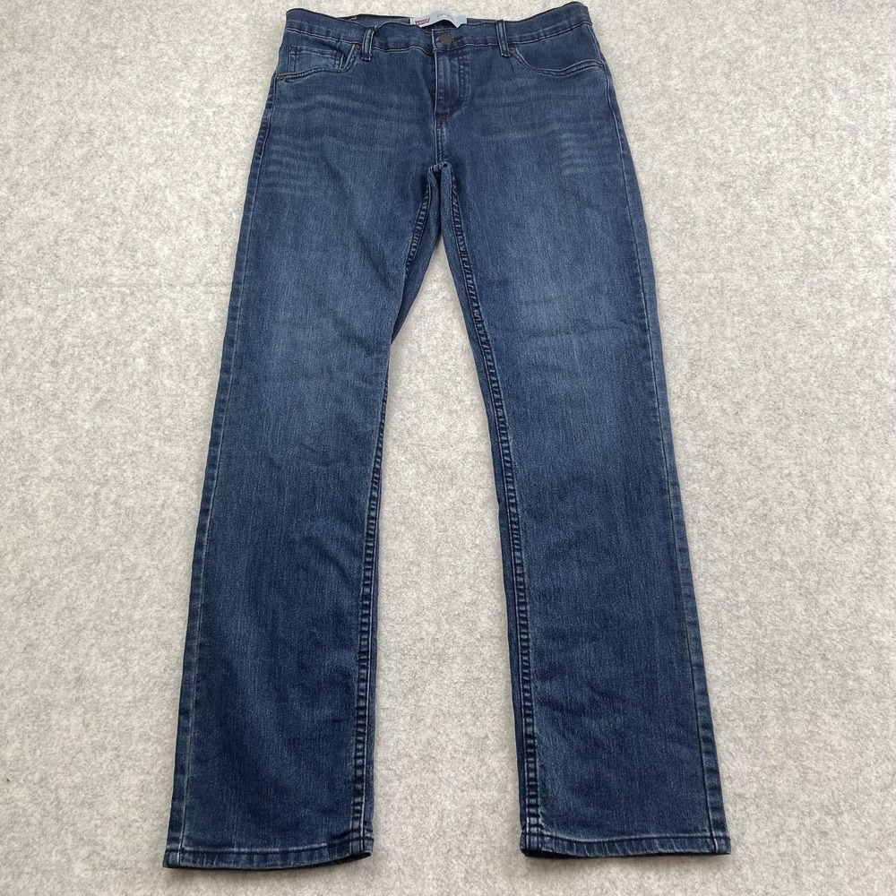 Levis 511 Jeans Teens 30x30 (31x29) Blue Medium Wash Slim Straight Stretch Denim